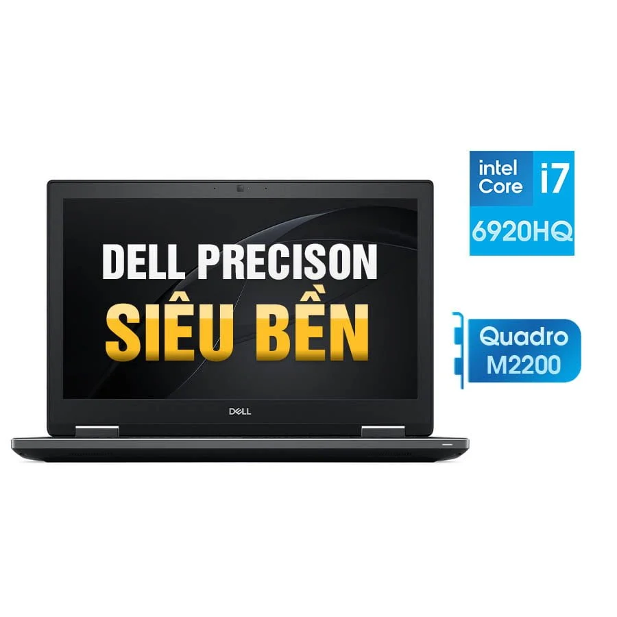 Laptop Cũ Dell Precision 7520 – Core i7 – 6820HQ – 16GB – SSD 512 GB/m1200